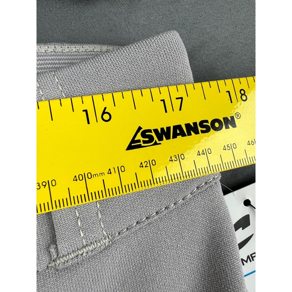 Champro MVP Open Bottom Baseball Pants Mens L Grey Black NWT BP41U Piped Stripe - Picture 10 of 13
